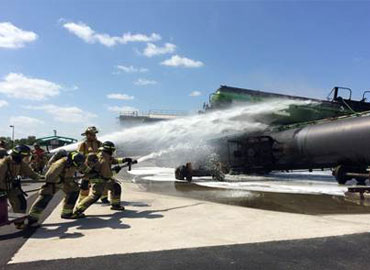 First Responders during Drill